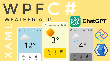Windows UI 3 : Create a weather App in Uno Platform | Weather API | ChatGPT