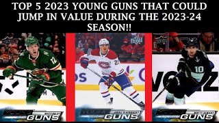 TOP 5 2023 YOUNG GUNS THAT COULD SPIKE DURING THE 2023-24 NHL SEASON!!