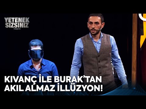 Kıvanç ile Burak'ın İllüzyonlarına İNANAMAYACAKSINIZ! 🎩 | Yetenek Sizsiniz Türkiye