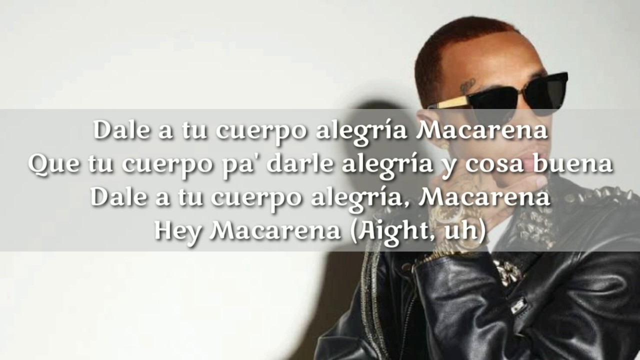 Ayy Macarena Tyga (Lyrics) YouTube