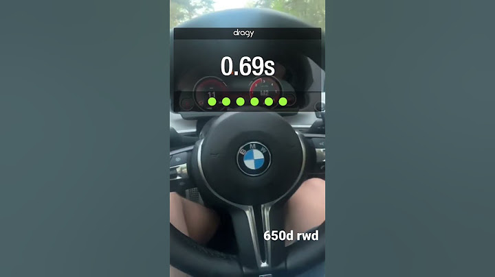 BMW 640d 0-100