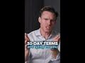 “30 days” doesn’t always mean 30 days.