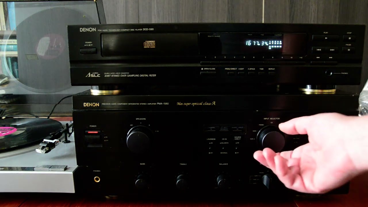 ② Denon - PMA-1560 Amplificateur intégré à semi-conducteurs - Radios