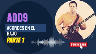 acorde add9 en el bajo