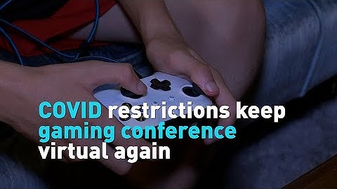 COVID restrictions keep gaming conference virtual again