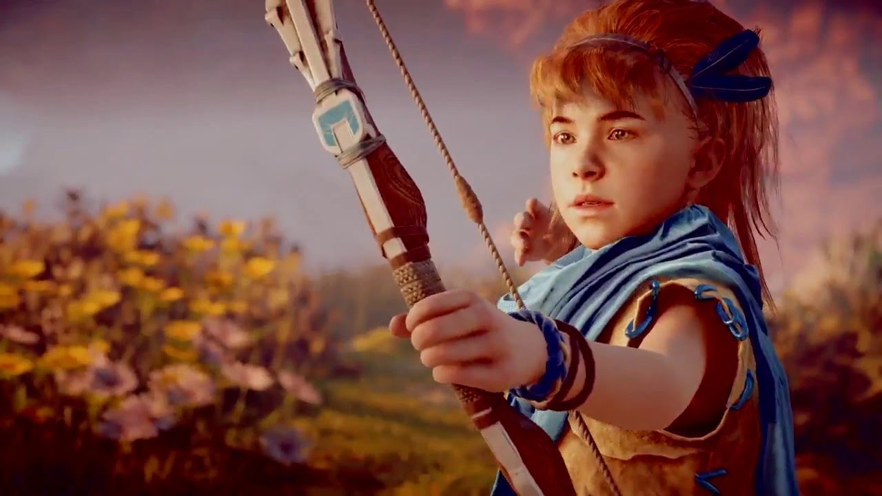 Aloy's Training in Horizon Zero Dawn - YouTube