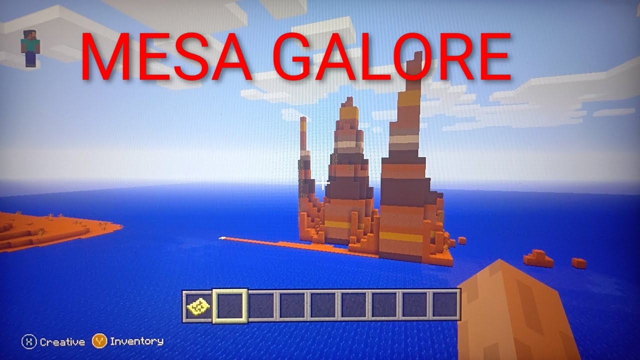 MESA GALORE IN MINECRAFT XBOX 360 TU36 SEED!