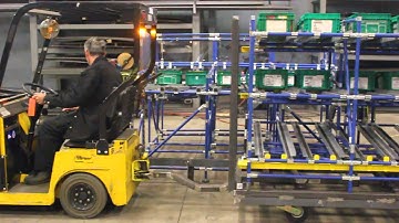 Drive by Delivery Cart System