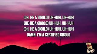 bbno$ - gigolo (Lyrics)
