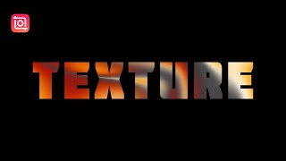 How to Create Motion Texture Text Effect Intro (InShot Tutorial) screenshot 1