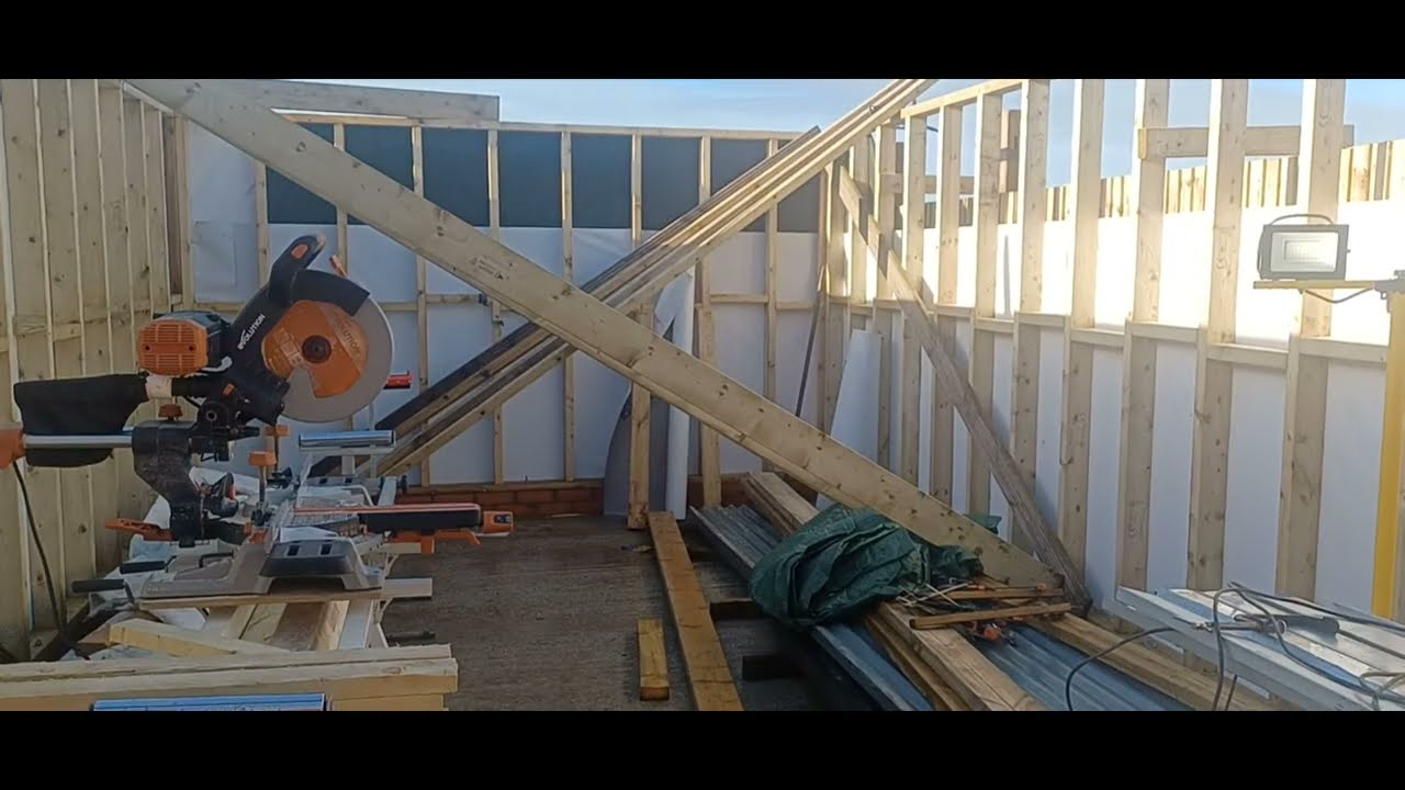 MODEL RAILWAY LAYOUT SHED BUILD PART 10