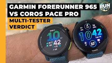 Garmin Forerunner 965 vs Coros Pace Pro: Three runners pick between two top sports watches