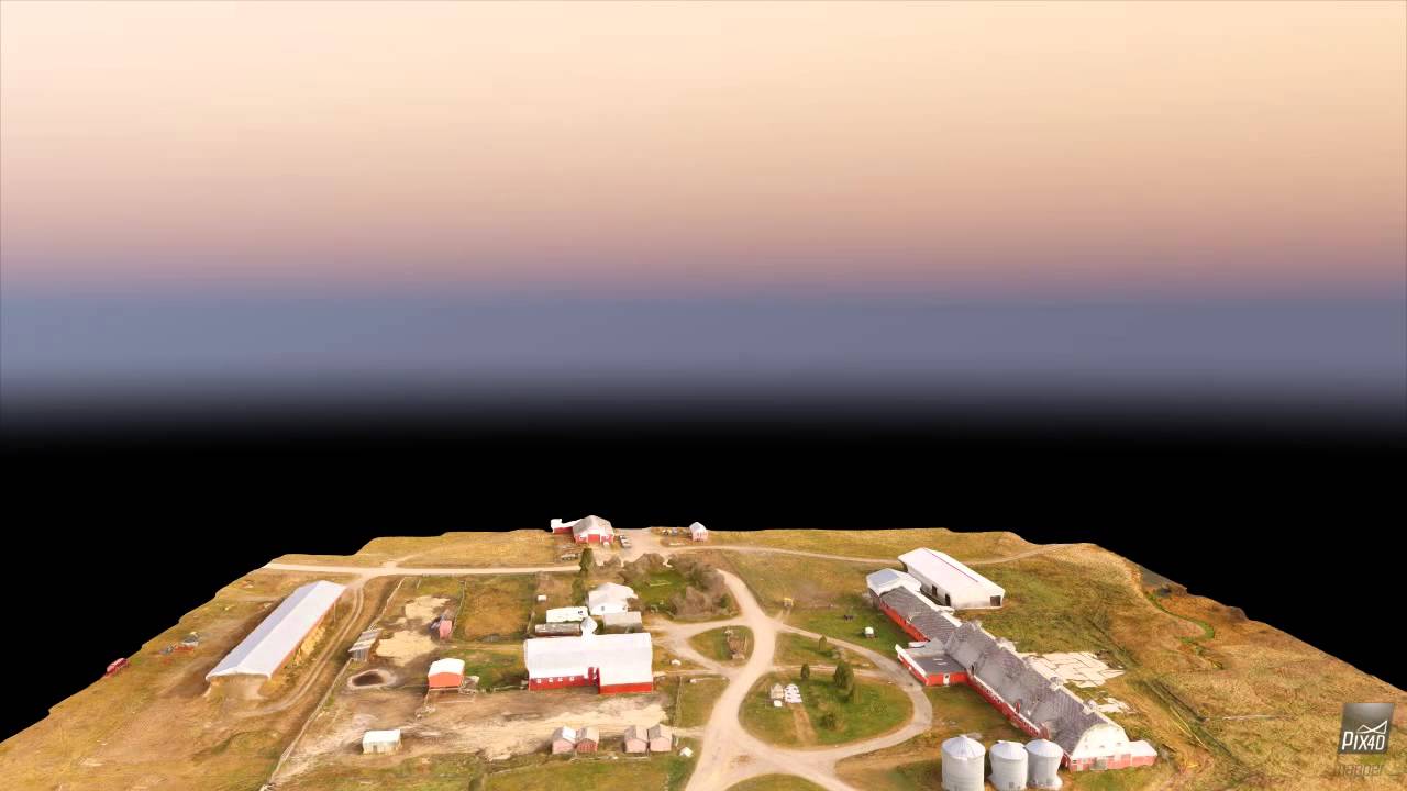 pix4d 3d animation - YouTube