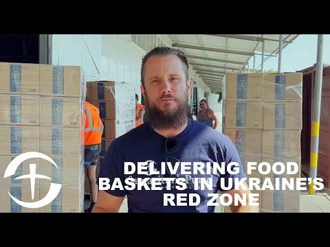 Delivering Food Baskets in Ukraine’s Red Zone