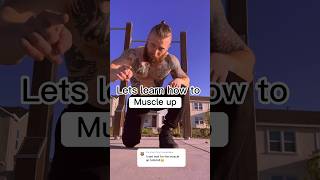 Is the muscle up really that hard #calisthenics #tutorial #shorts