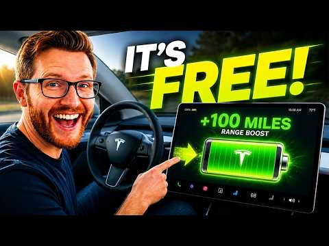 Thumbnail for Tesla Gives Every Owner a FREE Range Boost!