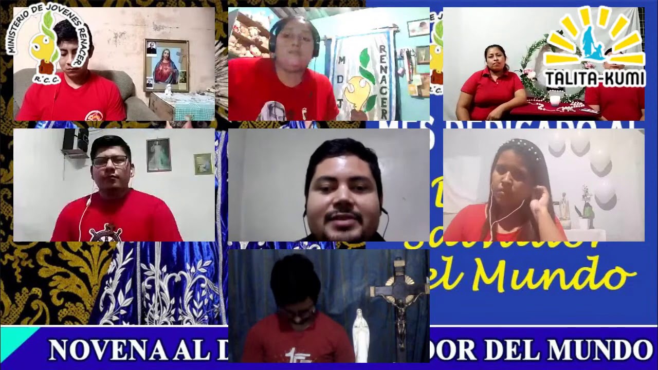 NOVENA AL DIVINO SALVADOR DEL MUNDO - YouTube