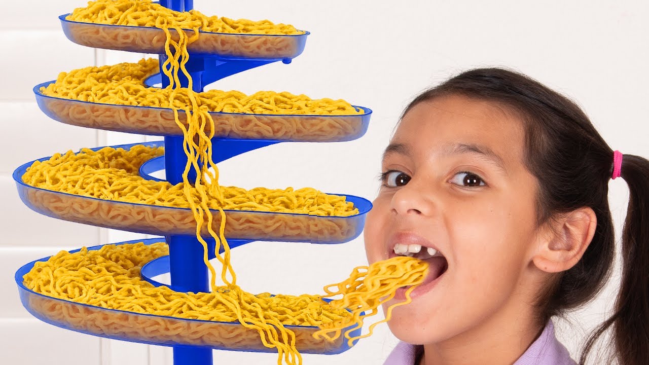 Приключения Венди Шарлотты и Элли в лапшичной – учись и играй!