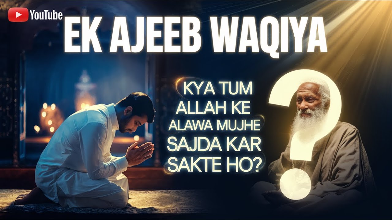 Ek Ajeeb Waqiya | Kya tum Allah ke Alawa Mujhe Sajda Kar Sakte Ho ...