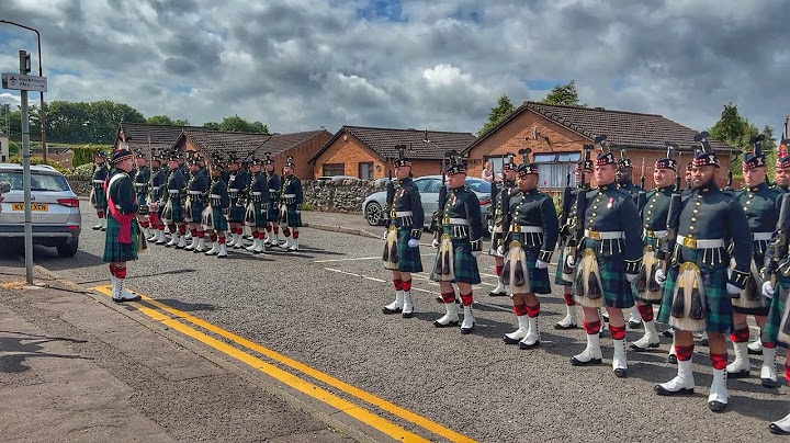 The Linlithgow Marches 2025 | The Royal Regiment of Scotland