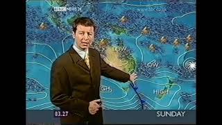 BBC WEATHER 4TH MARCH 2001