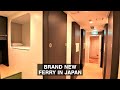 Trying a New Capsule Hotel Ferry in Japan | Yokosuka to Shinmoji