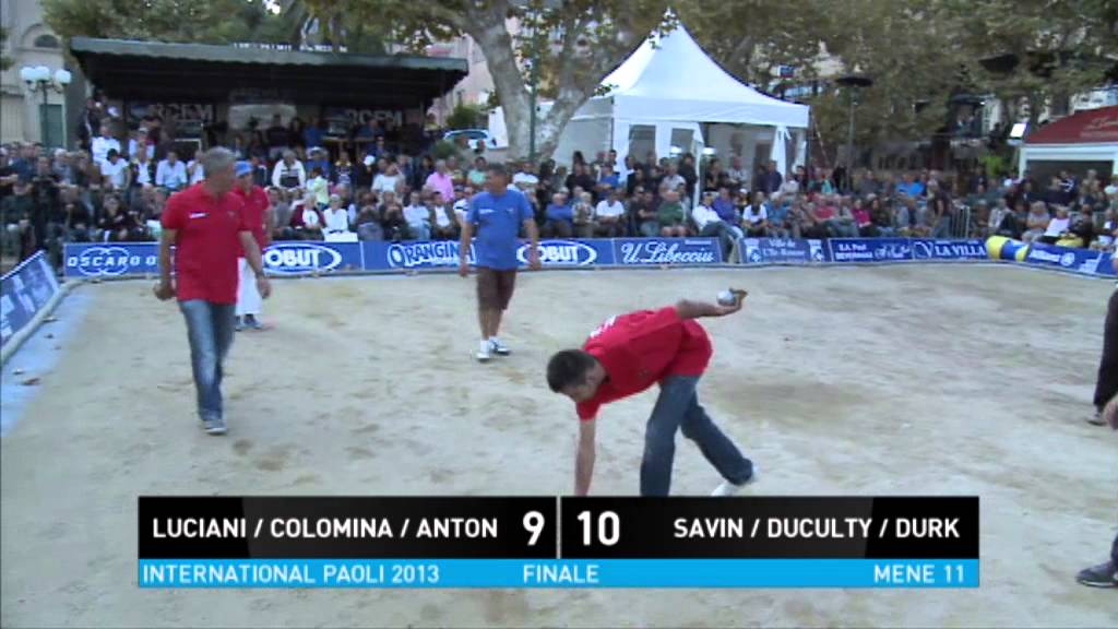 International de pétanque Pascal Paoli 2013