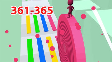 Layers Roll - Level  361-365  - Gameplay Walkthrough - All Level (iOS, Android)