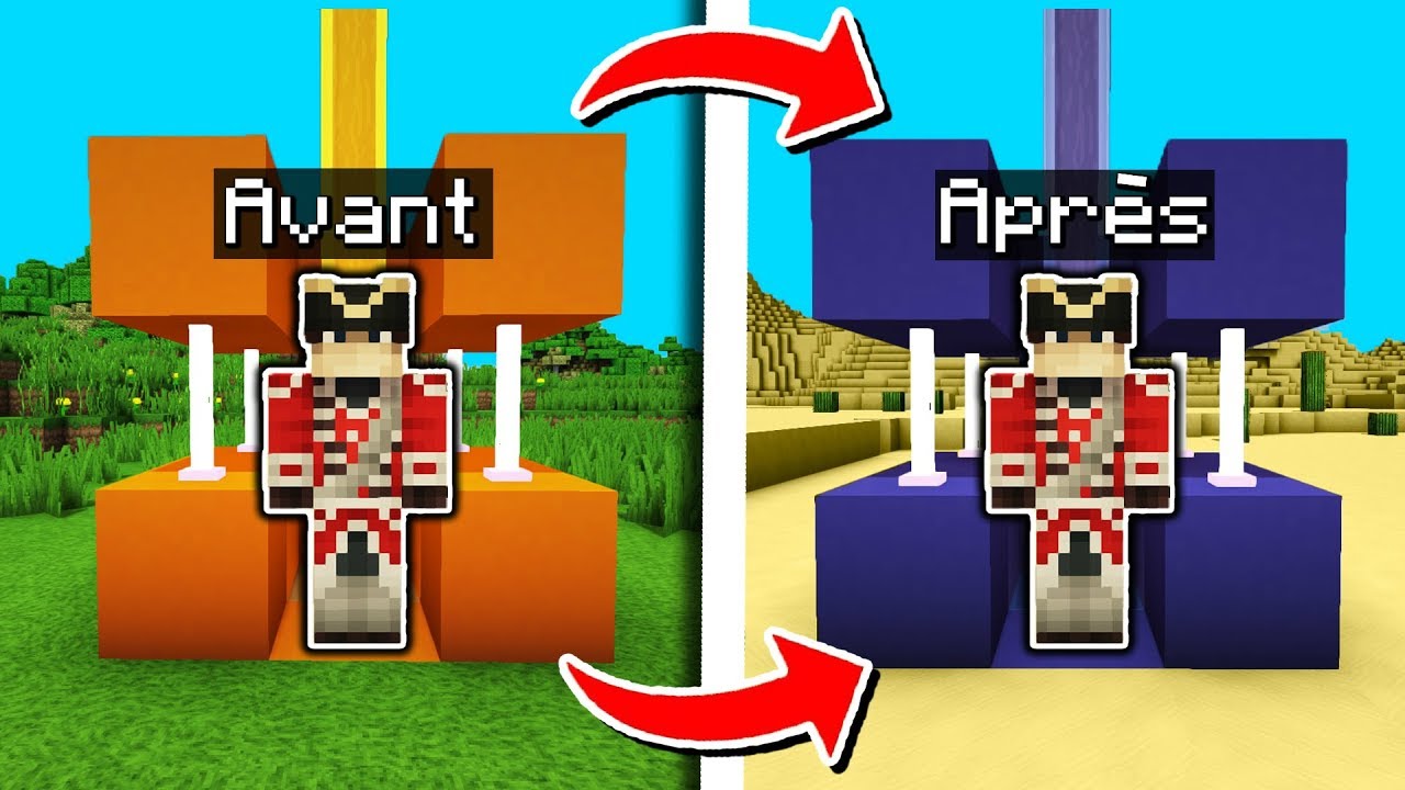 COMMENT FAIRE UN TÉLÉPORTEUR DANS MINECRAFT ! - YouTube