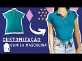 CUSTOMIZAÇÃO DE CAMISA GOLA POLO/ DIY