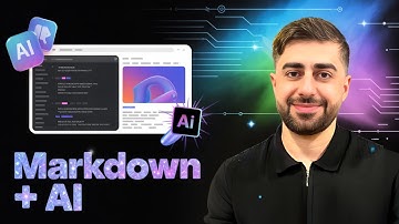 Building a Cool Markdown Editor With AI Help!