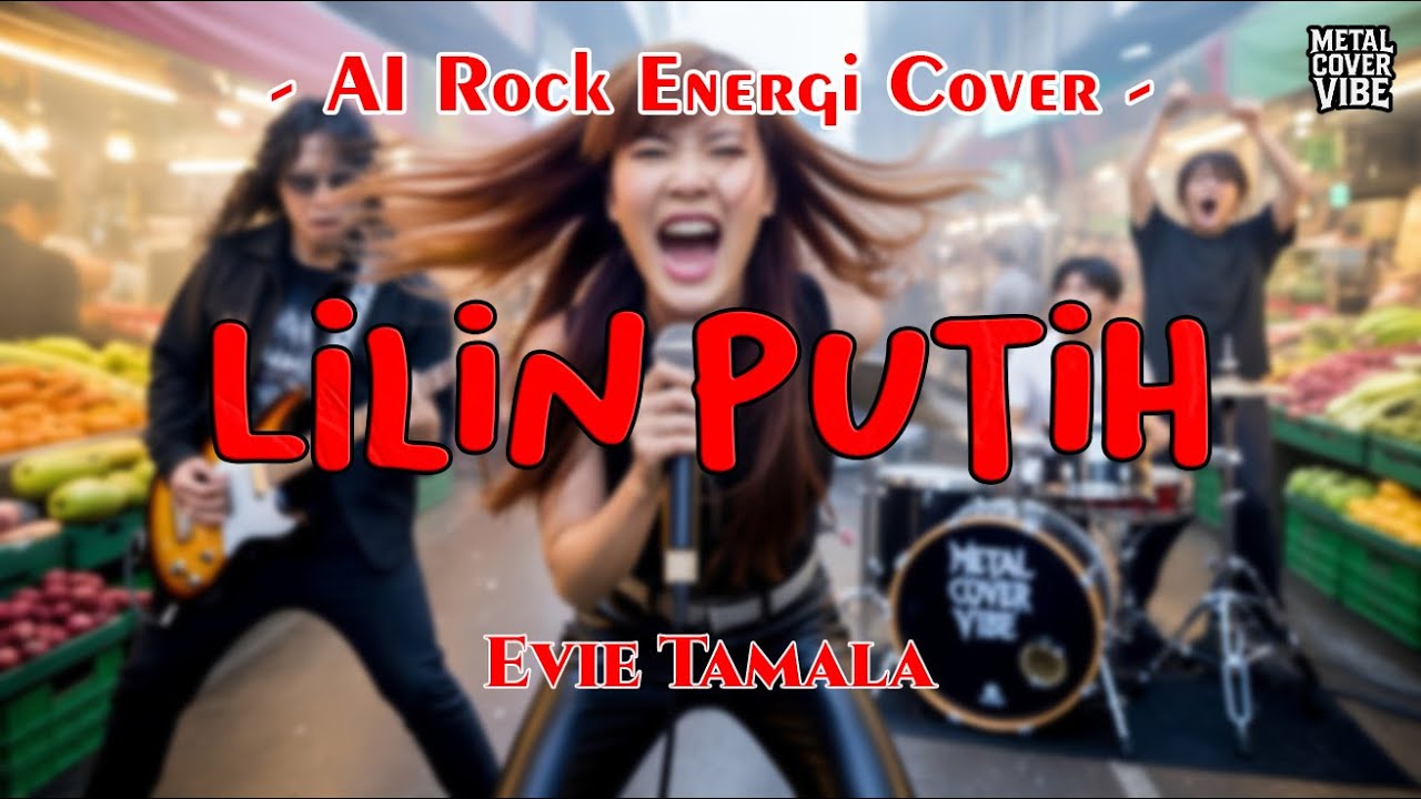 Evie Tamala - Lilin Putih (AI Rock Energi Cover)