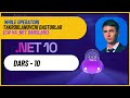 Dars10 - While operatori. Takrorlanuchi dasturlar (C# va .NET darslari)