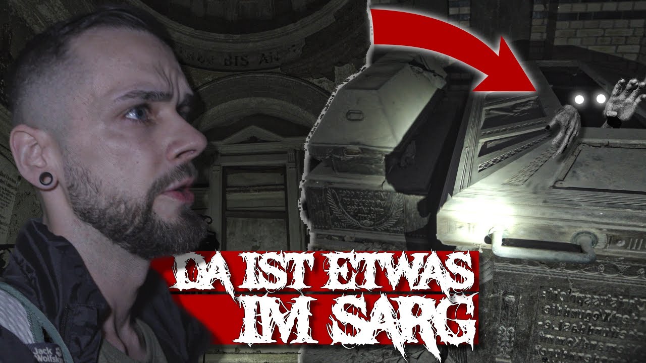 HEFTIGE PARANORMALE UNTERSUCHUNG😱PLÖTZLICH GERÄUSCHE aus dem SARG💀