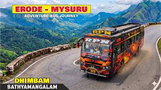 ERODE to MYSURU New RPN Bus Journey | Palace King | Forest Adventure & Scenic Dhimbam Hills