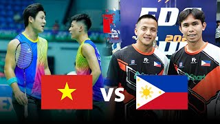 Dinh MANH  Dinh HOANG (VIE) vs Solomon Jr PADIZ  Julius VILLABRILLE (PHI) | Badminton Best Match