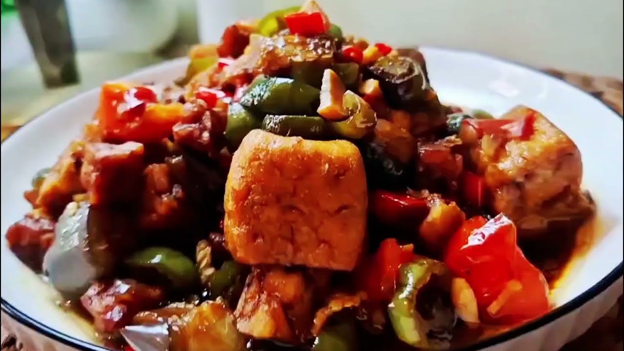 OSENG TEMPE TAHU TERONG CABE GENDOT 