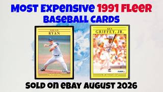 Details 1991 Fleer Most Expensive eBay Sales Baseball Cards (August 2026) News