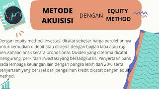 Akuisisi saham denga metode ekuitas #politekniknegerimedan #akuntansi #balance #ak6b