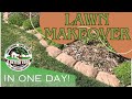 One Day, instant lawn makeover saves time and looks beautiful!