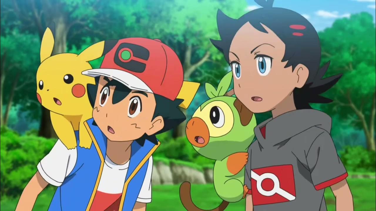 Pokemon Journeys Gary Saved Ash And Goh From Onix - YouTube