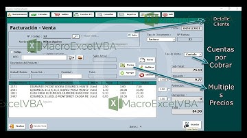 Sistema de Inventarios, Facturación, Cotizaciones | MacroExcelVBA-Ag