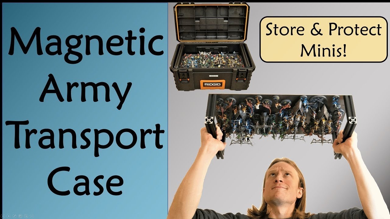 Top Storage Cases & Bags for Transporting Your Miniatures