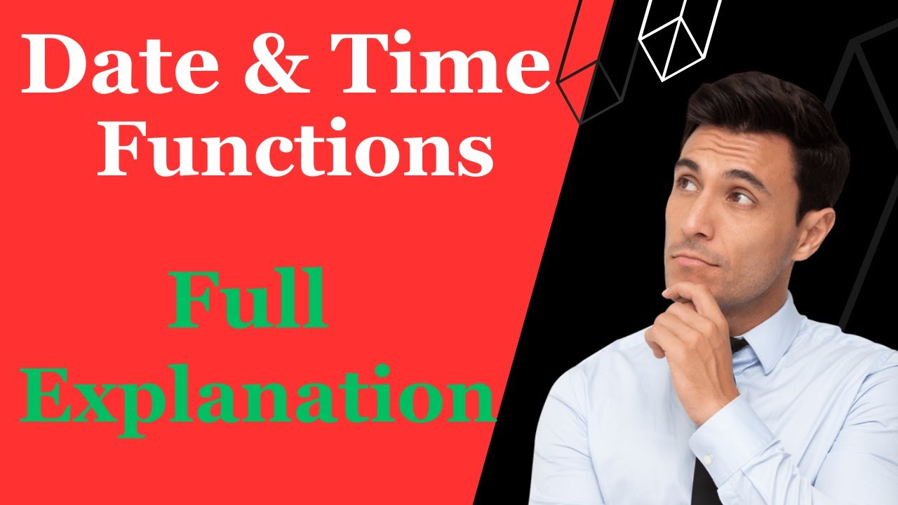 Date & Time Functions - YouTube