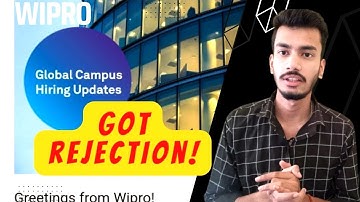 Wipro Interview result out | Business Discussion result | Rejection mail | Not shortlisted in BDR