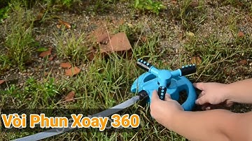 Vòi Phun Xoay 360 Độ Thông Minh Tưới Nước Tự Động