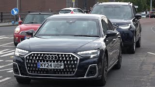 Metropolitan Police Unmarked Audi S8 & Unmarked Land Rovery Discovery RASP Units in Convoy 