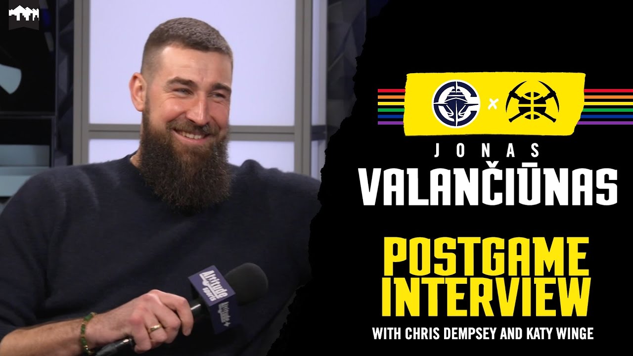 Йонас Валанчюнас всегда шутит 😂 | Чат после игры Денвер Наггетс