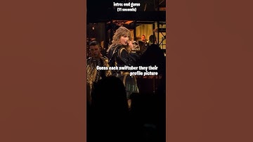 Guess each swiftuber  by their profile picture | @wonderglow.13