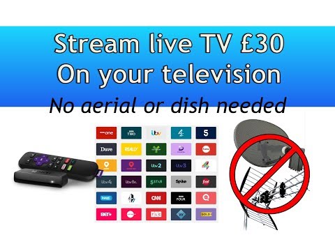 Stream LIVE TV channels on your TV BBC, ITV, 4, 5 plus many more £29.99